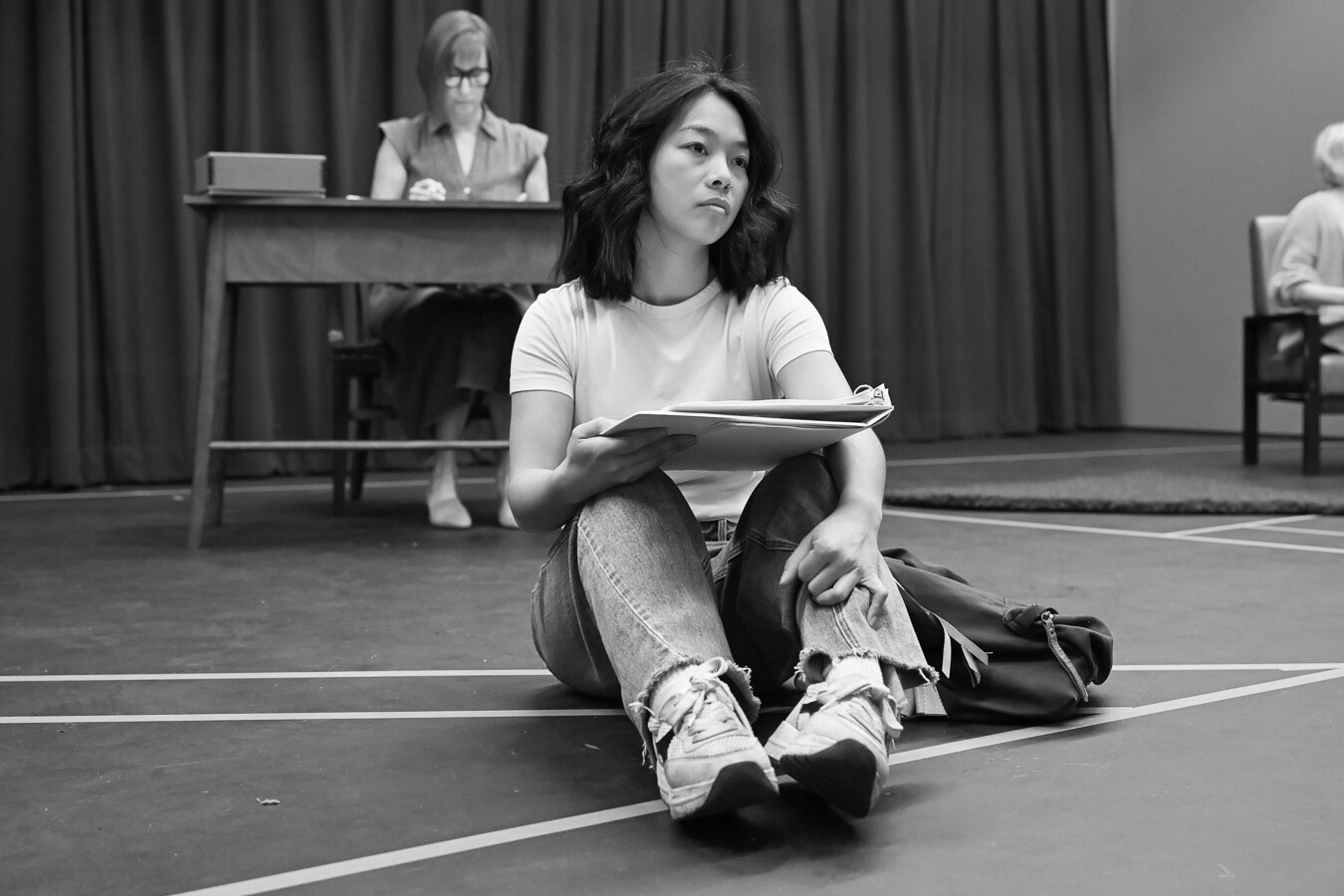 In the rehearsal room with “The Messenger”